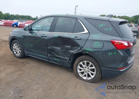 2020 Chevrolet Equinox Fwd Lt 1.5L Turbo из США, поврежденный, VIN 3GNAXKEV0LS532871